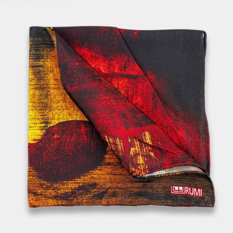 Folded pocket square