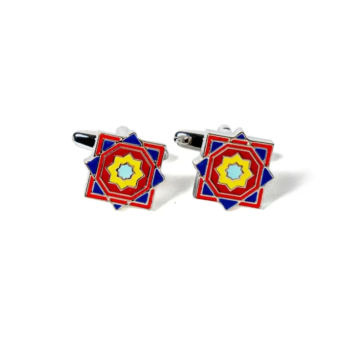 Moroccan Colourful Cufflinks